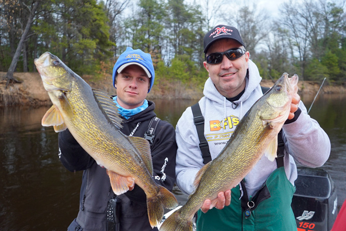 Bob has been busy. Those fall walleye look tasty