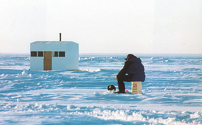 Ice fishing