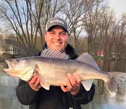 Jake Ekress caught this big beauty with a B3 blade bait!