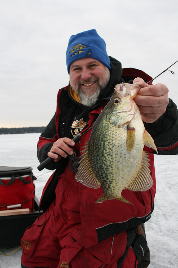 Tip Down for Ice Fishing. Fishing Rod Not Included. 