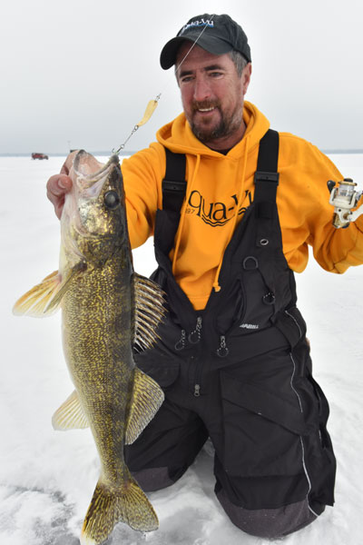 using Pro Finesse Drop Chain on Walleye