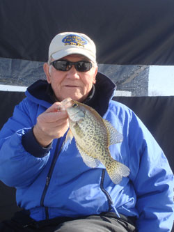 fishing for crappie