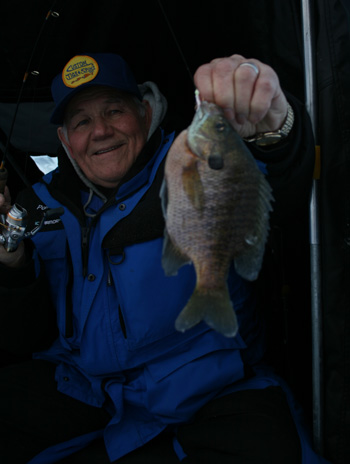 Finessing Crappies and Bluegills Through the Ice - Custom Jigs & Spins