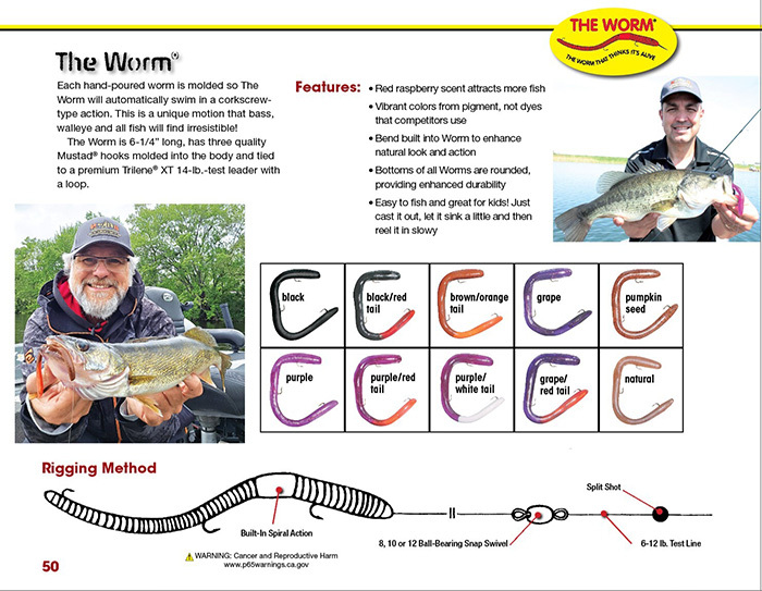 The Worm Catalog Page Photo Here 