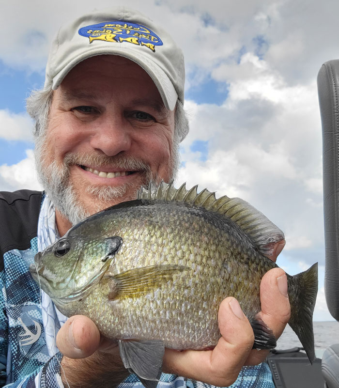 Another one of Walt's beaming face and a big'ol Bluegill!