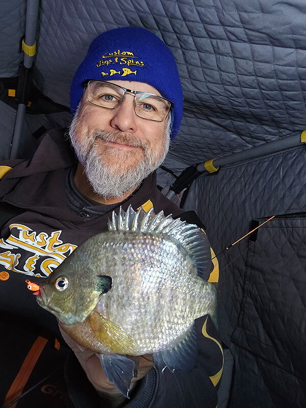 Walt with yet another big fat bluegill