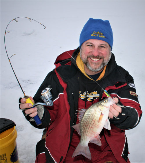 Walt with a White Bass